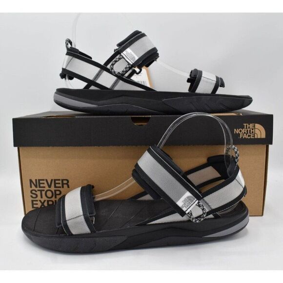 The North Face Mens Size 13 Skeena Sport Black Asphalt Grey Sandals - Picture 10 of 13